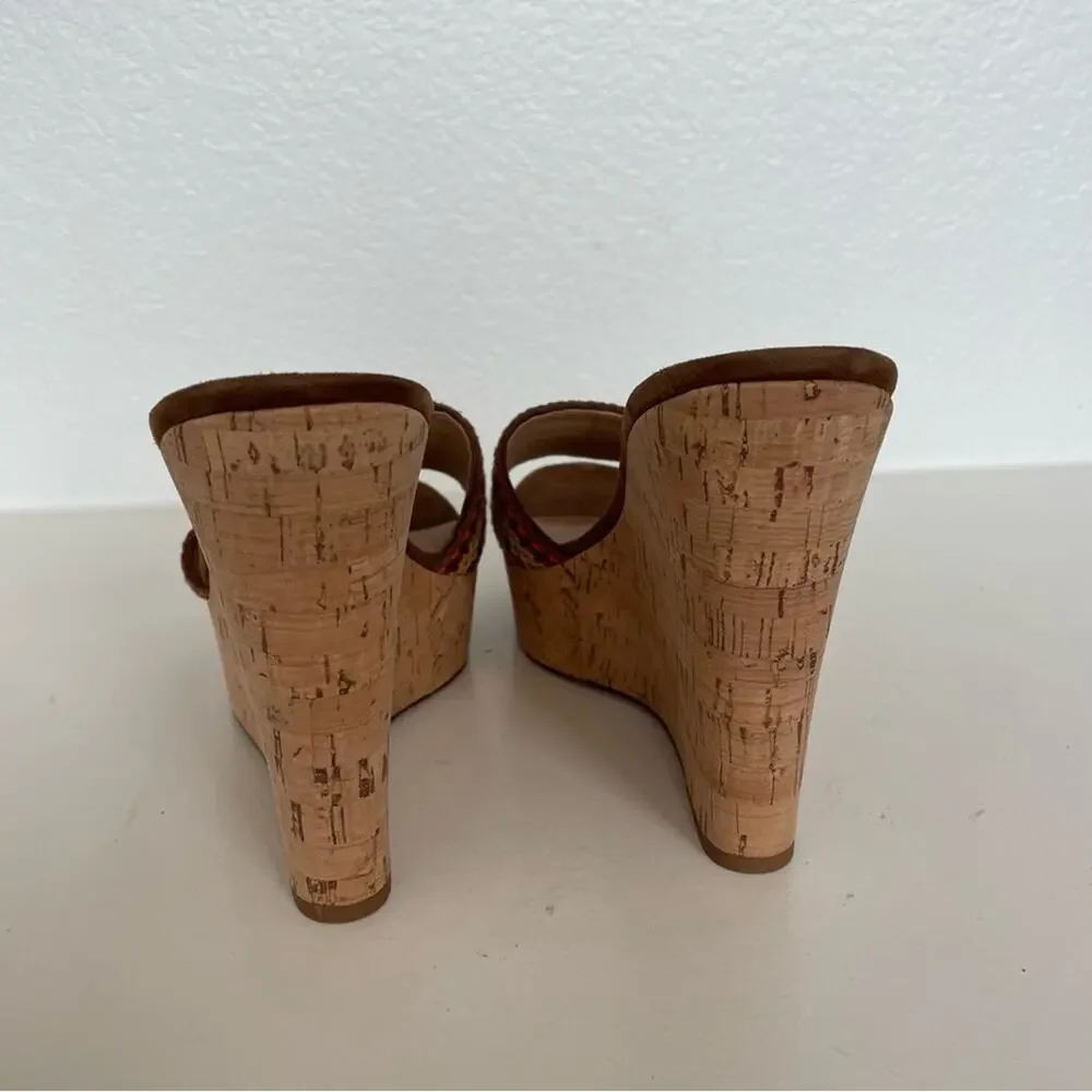 Veronica Beard Dali Woven Wedges